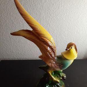 EXQUISITE VTG 1959 Maddux of California Porcelain 9"x11" Pheasant Bird Figurine.
